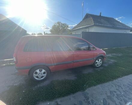 Красный Опель Зафира, объемом двигателя 2.2 л и пробегом 280 тыс. км за 2650 $, фото 1 на Automoto.ua