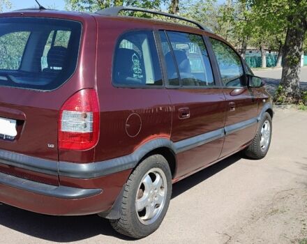 Червоний Опель Зафіра, об'ємом двигуна 1.6 л та пробігом 228 тис. км за 4000 $, фото 7 на Automoto.ua