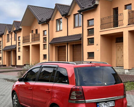 Красный Опель Зафира, объемом двигателя 1.91 л и пробегом 280 тыс. км за 3950 $, фото 4 на Automoto.ua