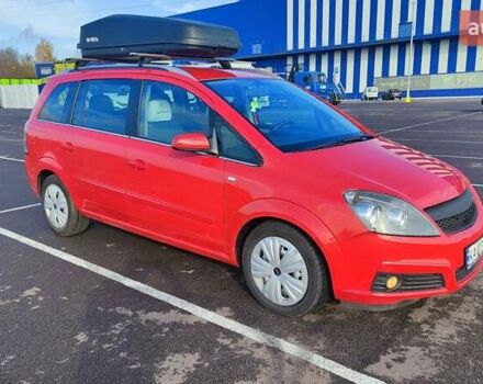 Красный Опель Зафира, объемом двигателя 1.9 л и пробегом 375 тыс. км за 4900 $, фото 7 на Automoto.ua