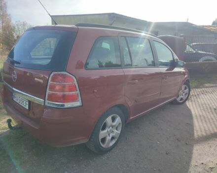 Червоний Опель Зафіра, об'ємом двигуна 1.9 л та пробігом 498 тис. км за 3100 $, фото 1 на Automoto.ua