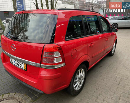 Червоний Опель Зафіра, об'ємом двигуна 1.6 л та пробігом 220 тис. км за 6500 $, фото 1 на Automoto.ua