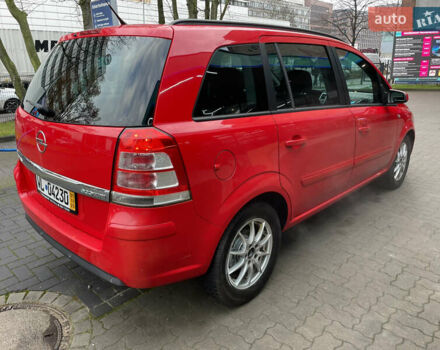 Червоний Опель Зафіра, об'ємом двигуна 1.6 л та пробігом 220 тис. км за 6500 $, фото 12 на Automoto.ua