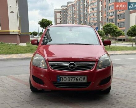 Красный Опель Зафира, объемом двигателя 1.7 л и пробегом 255 тыс. км за 6500 $, фото 7 на Automoto.ua