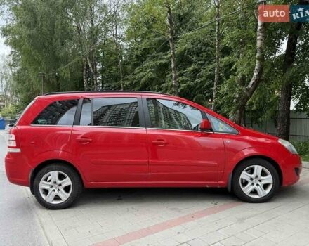 Красный Опель Зафира, объемом двигателя 1.7 л и пробегом 255 тыс. км за 6500 $, фото 11 на Automoto.ua