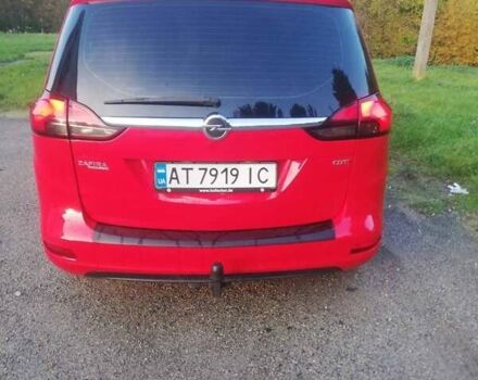 Червоний Опель Зафіра, об'ємом двигуна 2 л та пробігом 291 тис. км за 7999 $, фото 6 на Automoto.ua