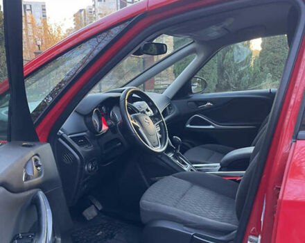 Красный Опель Зафира, объемом двигателя 1.6 л и пробегом 146 тыс. км за 10699 $, фото 20 на Automoto.ua