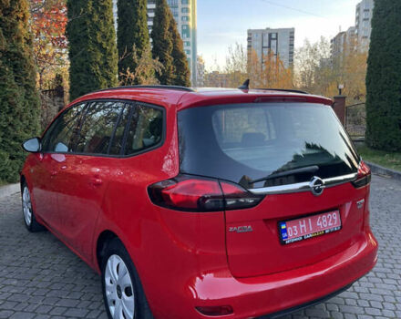 Красный Опель Зафира, объемом двигателя 1.6 л и пробегом 146 тыс. км за 10699 $, фото 11 на Automoto.ua