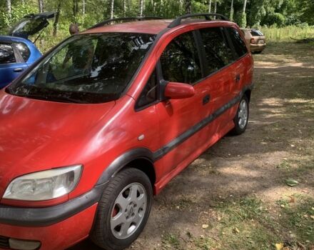 Червоний Опель Зафіра, об'ємом двигуна 1.6 л та пробігом 280 тис. км за 3000 $, фото 1 на Automoto.ua