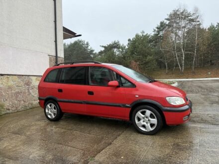 Червоний Опель Зафіра, об'ємом двигуна 1.8 л та пробігом 250 тис. км за 1680 $, фото 1 на Automoto.ua