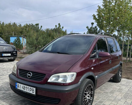 Червоний Опель Зафіра, об'ємом двигуна 1.8 л та пробігом 189 тис. км за 3400 $, фото 1 на Automoto.ua