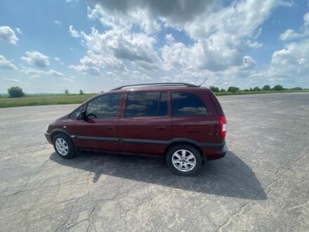 Опель Зафіра 2003 у Бару на Automoto.ua Червоний Опель Зафіра, об'ємом двигуна 1.6 л та пробігом 200 тис. км за 4000 $, фото 1 на Automoto.ua