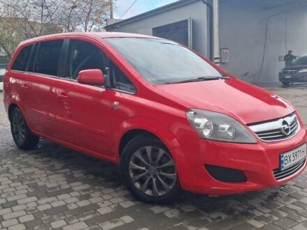 Опель Зафіра 2010 у Старокостянтинів на Automoto.ua Червоний Опель Зафіра, об'ємом двигуна 1.69 л та пробігом 270 тис. км за 6700 $, фото 1 на Automoto.ua