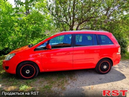 Червоний Опель Зафіра, об'ємом двигуна 1.8 л та пробігом 179 тис. км за 7900 $, фото 1 на Automoto.ua