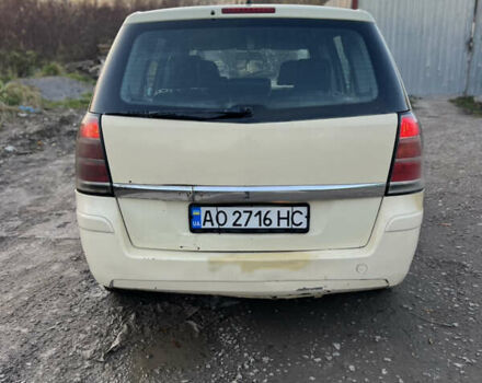 Желтый Опель Зафира, объемом двигателя 1.9 л и пробегом 494 тыс. км за 3400 $, фото 5 на Automoto.ua