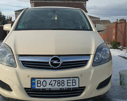 Жовтий Опель Зафіра, об'ємом двигуна 1.6 л та пробігом 232 тис. км за 6800 $, фото 5 на Automoto.ua