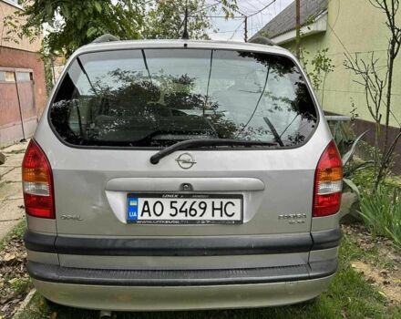 Сірий Опель Зафіра, об'ємом двигуна 1.8 л та пробігом 424 тис. км за 3200 $, фото 3 на Automoto.ua