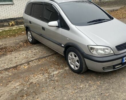 Серый Опель Зафира, объемом двигателя 1.6 л и пробегом 311 тыс. км за 4300 $, фото 1 на Automoto.ua