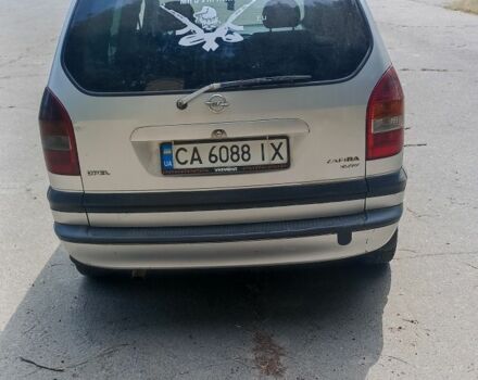 Серый Опель Зафира, объемом двигателя 2 л и пробегом 400 тыс. км за 3150 $, фото 5 на Automoto.ua