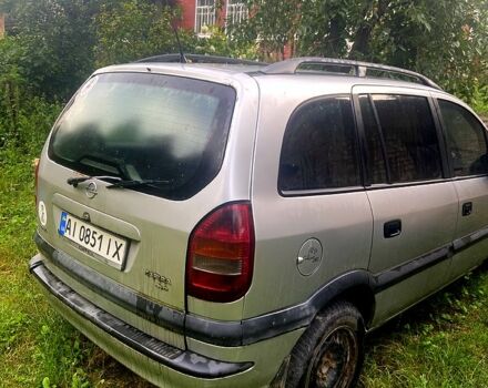 Сірий Опель Зафіра, об'ємом двигуна 2 л та пробігом 300 тис. км за 2600 $, фото 2 на Automoto.ua