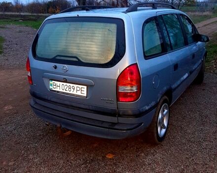 Серый Опель Зафира, объемом двигателя 1.6 л и пробегом 283 тыс. км за 2450 $, фото 1 на Automoto.ua