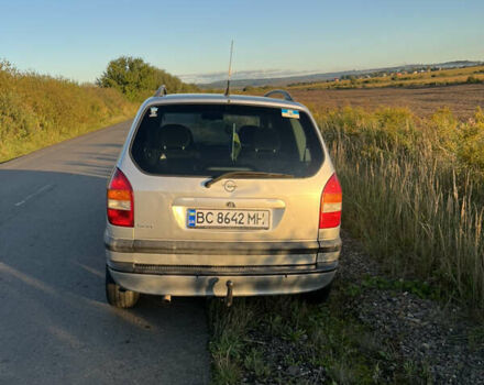 Серый Опель Зафира, объемом двигателя 2 л и пробегом 376 тыс. км за 3200 $, фото 6 на Automoto.ua