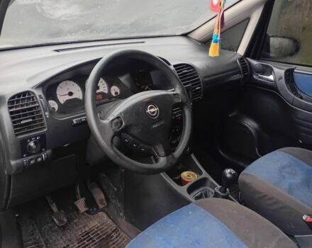 Серый Опель Зафира, объемом двигателя 2 л и пробегом 480 тыс. км за 3400 $, фото 6 на Automoto.ua