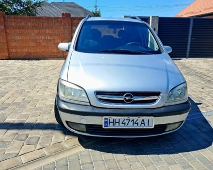 Серый Опель Зафира, объемом двигателя 2 л и пробегом 500 тыс. км за 2980 $, фото 15 на Automoto.ua