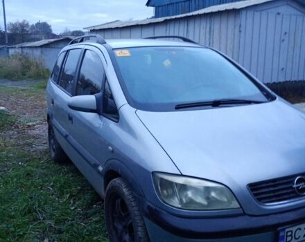 Серый Опель Зафира, объемом двигателя 1.8 л и пробегом 231 тыс. км за 3200 $, фото 1 на Automoto.ua