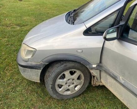 Серый Опель Зафира, объемом двигателя 2 л и пробегом 347 тыс. км за 3000 $, фото 9 на Automoto.ua