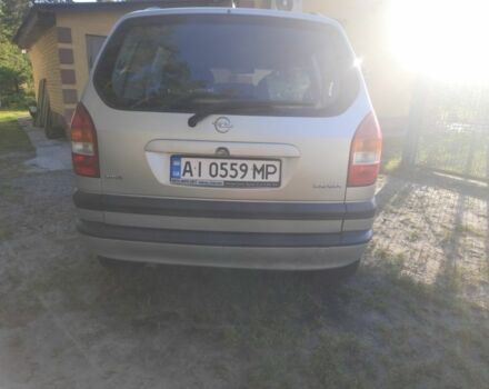 Сірий Опель Зафіра, об'ємом двигуна 1.6 л та пробігом 250 тис. км за 3400 $, фото 4 на Automoto.ua