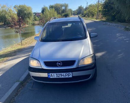 Сірий Опель Зафіра, об'ємом двигуна 2 л та пробігом 278 тис. км за 3200 $, фото 4 на Automoto.ua