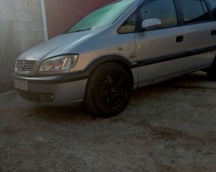 Серый Опель Зафира, объемом двигателя 1.8 л и пробегом 320 тыс. км за 3000 $, фото 3 на Automoto.ua