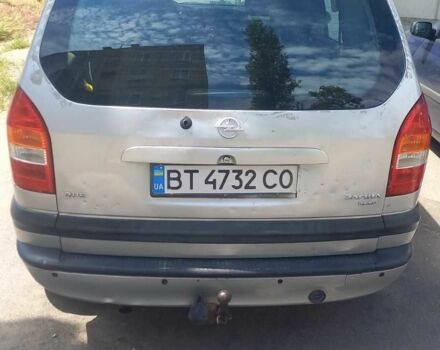 Серый Опель Зафира, объемом двигателя 1.8 л и пробегом 318 тыс. км за 3200 $, фото 6 на Automoto.ua