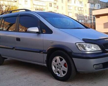 Серый Опель Зафира, объемом двигателя 2 л и пробегом 370 тыс. км за 3699 $, фото 6 на Automoto.ua