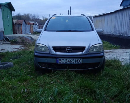 Серый Опель Зафира, объемом двигателя 1.8 л и пробегом 231 тыс. км за 3200 $, фото 3 на Automoto.ua