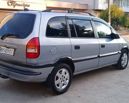 Серый Опель Зафира, объемом двигателя 2 л и пробегом 370 тыс. км за 3699 $, фото 33 на Automoto.ua