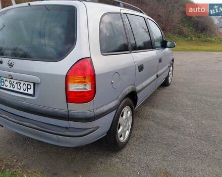 Сірий Опель Зафіра, об'ємом двигуна 1.8 л та пробігом 255 тис. км за 2350 $, фото 7 на Automoto.ua