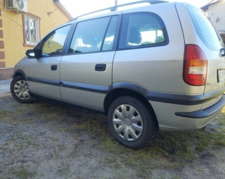 Сірий Опель Зафіра, об'ємом двигуна 1.6 л та пробігом 250 тис. км за 3400 $, фото 1 на Automoto.ua