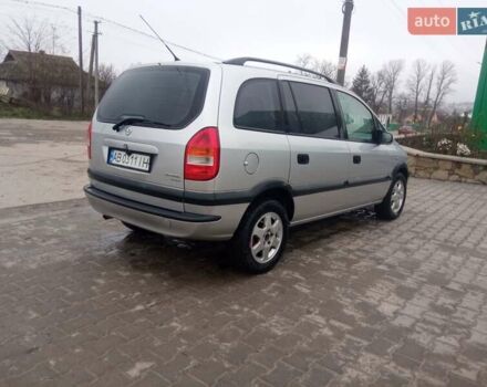 Серый Опель Зафира, объемом двигателя 1.8 л и пробегом 310 тыс. км за 3999 $, фото 4 на Automoto.ua