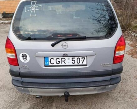 Сірий Опель Зафіра, об'ємом двигуна 2 л та пробігом 300 тис. км за 1200 $, фото 7 на Automoto.ua