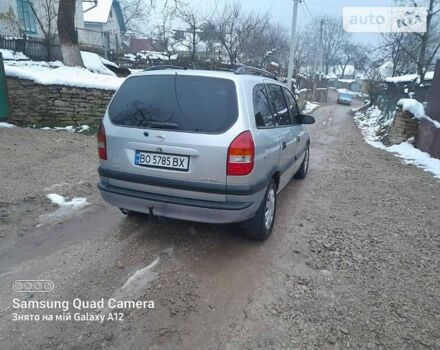 Серый Опель Зафира, объемом двигателя 2 л и пробегом 231 тыс. км за 3700 $, фото 4 на Automoto.ua