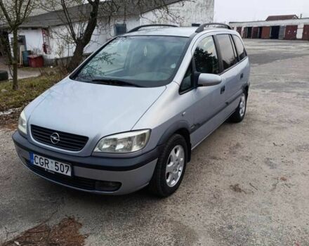 Сірий Опель Зафіра, об'ємом двигуна 2 л та пробігом 300 тис. км за 1200 $, фото 1 на Automoto.ua