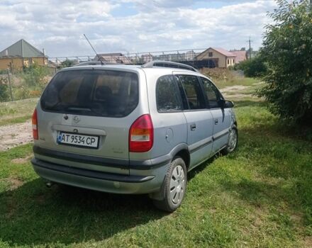Сірий Опель Зафіра, об'ємом двигуна 2 л та пробігом 200 тис. км за 2500 $, фото 2 на Automoto.ua