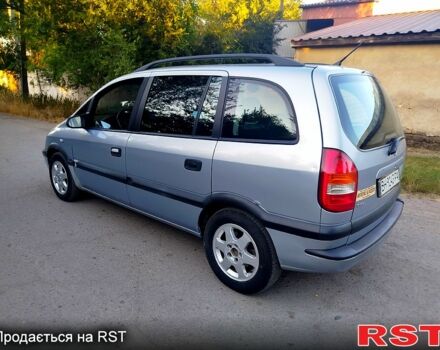 Серый Опель Зафира, объемом двигателя 2 л и пробегом 212 тыс. км за 3200 $, фото 5 на Automoto.ua