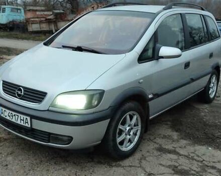 Сірий Опель Зафіра, об'ємом двигуна 1.8 л та пробігом 360 тис. км за 4300 $, фото 1 на Automoto.ua