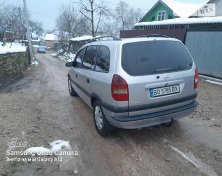 Серый Опель Зафира, объемом двигателя 2 л и пробегом 231 тыс. км за 3700 $, фото 5 на Automoto.ua