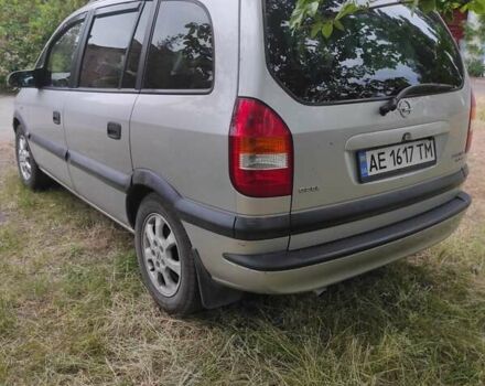 Сірий Опель Зафіра, об'ємом двигуна 1.8 л та пробігом 240 тис. км за 4200 $, фото 4 на Automoto.ua