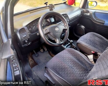 Серый Опель Зафира, объемом двигателя 2 л и пробегом 212 тыс. км за 3200 $, фото 6 на Automoto.ua