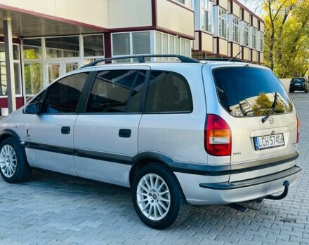 Серый Опель Зафира, объемом двигателя 1.9 л и пробегом 250 тыс. км за 2150 $, фото 11 на Automoto.ua